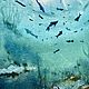 Акварель: На дне. Картины. Акварельное настроение. Интернет-магазин Ярмарка Мастеров.  Фото №2