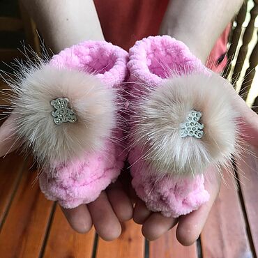 Одежда детская ручной работы. Ярмарка Мастеров - ручная работа Пинетки. Handmade.