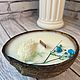 Свеча в кокосовой скорлупе. Свечи. Candle-magic-3. Ярмарка Мастеров.  Фото №6