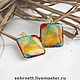 Заказать Серьги. Листопад. Studio Shabby авторские украшения. Ярмарка Мастеров. . Серьги классические Фото №3