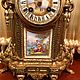 Каминные часы с фарфоровыми вставками Франция. Часы каминные. Grigory. Ярмарка Мастеров.  Фото №4