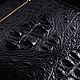Мужская сумка из кожи крокодила IMA0890В1. Сумка-планшет. CrocShop товары из экзотической кожи. Ярмарка Мастеров.  Фото №7
