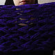 Purple chunky knit Snood. Scarves. CUTE-KNIT by Nata Onipchenko. My Livemaster. Фото №6