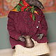 interior doll: An old lady with a clay pot. Interior doll. Irina Sayfiydinova (textileheart). My Livemaster. Фото №6