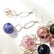 Длинные бусы lampwork с полыми бусинами. Колье. Вера Борисова (-vb-). Ярмарка Мастеров.  Фото №5