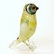 Майская полярная Сова. Статуэтки. Мастерская Animals in Glass. Ярмарка Мастеров.  Фото №6