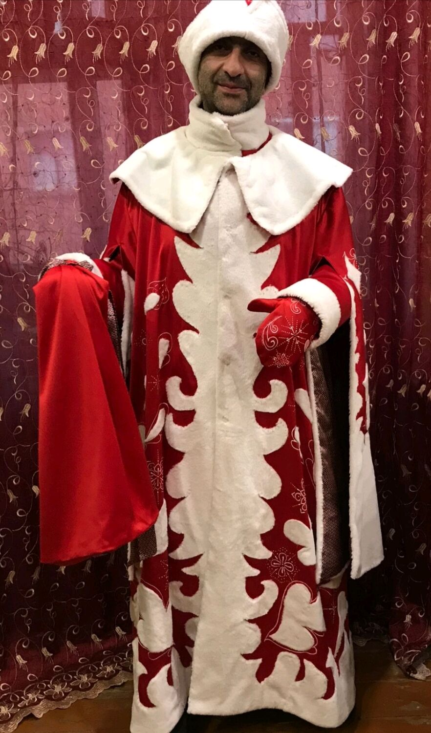 Костюм Деда Мороза в интернет-магазине Ярмарка Мастеров по цене 19990 ...