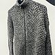 Бомбер кардиган в стиле Brunello Cucinelli. Бомберы. knitting4you. Ярмарка Мастеров.  Фото №4