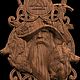 Настенное панно. Один - Скандинавский бог. Панно. Олег Велесюк  (Viking). Ярмарка Мастеров.  Фото №5