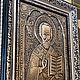 Икона "Николай Чудотворец". Иконы. Турченович Николай Сергеевич. Ярмарка Мастеров.  Фото №4