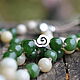 Order Buddhist Rosary beads made of Russian jade, exclusive. Jade Buryatia. Jewerly for Happiness. Livemaster. . Rosary Фото №3