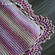 Плед для новорожденной из вискозы Июльский. Пледы для детей. Елена Орлова. Ярмарка Мастеров.  Фото №4