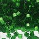 Czech beads chopping 10/0 Green 10 g 55041 Preciosa, Beads, Solikamsk,  Фото №1
