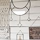 Лунница прозрачная. Подвески. Glass Decor. Ярмарка Мастеров.  Фото №4