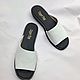 Шлёпки, кожа. Шлёпки. Slipper_Shop -Кожаная обувь. Интернет-магазин Ярмарка Мастеров.  Фото №2