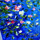 'Flowers in blue ' oil. The author's picture. Pictures. Anji's favourite pictures (anzhela-a). My Livemaster. Фото №6