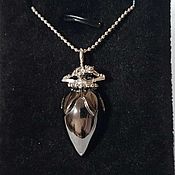 Украшения handmade. Livemaster - original item Silver necklace with enamel. Handmade.