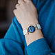 White bracelet with a striped agate stone according to the zodiac sign. Braided bracelet. БРАСЛЕТЫ- ТАЛИСМАНЫ. My Livemaster. Фото №6