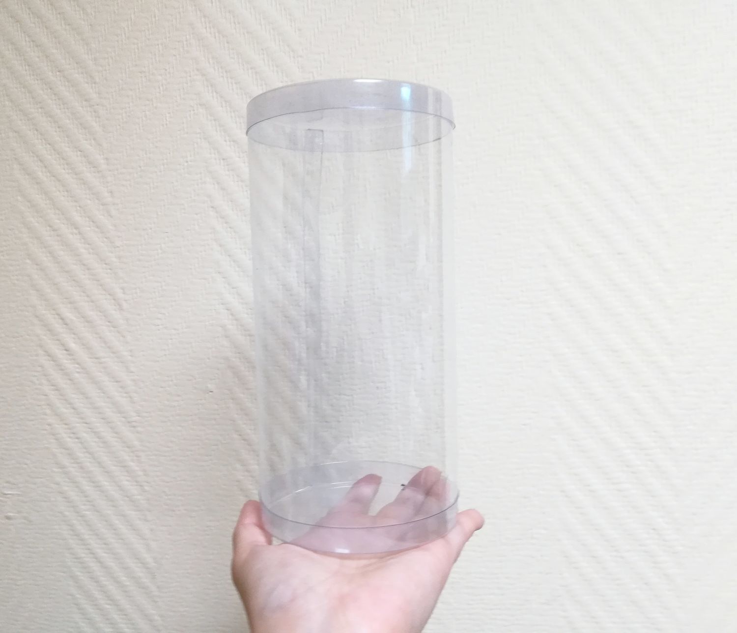 упаковка тубус прозрачный