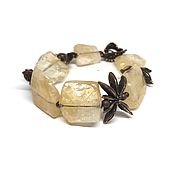 Украшения handmade. Livemaster - original item Bracelet made of natural stones.. Citrine, accessories Anna Black. Handmade.