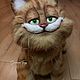 Кот Гарфилд. Котик . Кошка. Мягкие игрушки. Оля Абашева (souvenir-toys). Интернет-магазин Ярмарка Мастеров.  Фото №2