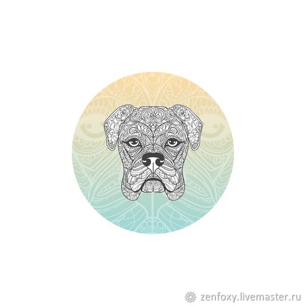 раскраска антистресс собака | Dog coloring book, Adult coloring pages, Mandala coloring pages