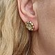 Винтаж: Liz Claiborne.Серьги-пусеты. AEFebA. Серьги винтажные. Винтажная Америка. Ярмарка Мастеров.  Фото №6