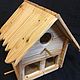 Домик - кормушка. Кормушки для птиц. Семейная мастерская WOODWORK. Ярмарка Мастеров.  Фото №9