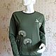 Sweatshirt with dandelions. Pullover Sweaters. hrom2483. My Livemaster. Фото №5