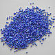 Japanese beads Delica 15/0 Opaque Royal Blue AB, 5 gr, Beads, Moscow,  Фото №1