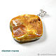 Amber. Pendant 'From time immemorial'. Pendants. Amber is a warm stone. My Livemaster. Фото №5