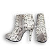 Ботильоны из питона Mabeline. Ботильоны. Boutique Python Fashion. Интернет-магазин Ярмарка Мастеров.  Фото №2
