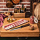Cutting board on the table top made of oak, Cutting Boards, Moscow,  Фото №1