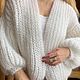 Кардиган ручной работы oversize. Кардиганы. SPITSA_shop. Ярмарка Мастеров.  Фото №4