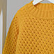 Джемпер ажурный детский  вязаный, р. 122. Свитеры и джемперы. VA kids knitwear. Ярмарка Мастеров.  Фото №12