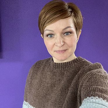 Одежда ручной работы. Ярмарка Мастеров - ручная работа Свитер. Handmade.
