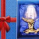 VIP gift packaging for GLASS AND CRYSTAL (blue, red). Gift wrap. Revansh. My Livemaster. Фото №6