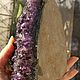  аметист Уругвайская вертикаль, натуральные камни. Друза. Amulet-Stone (AS). Ярмарка Мастеров.  Фото №4