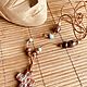 БУСЫ С КРЕСТИКОМ. Бусы. Jewelry JY. Ярмарка Мастеров.  Фото №6