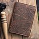 Brown leather passport cover with card slots, Passport cover, Krasnodar,  Фото №1