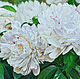 The painting 'Peonies' 40h60 cm, Pictures, Rostov-on-Don,  Фото №1