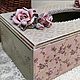 Салфетница "Розы". Салфетницы. Мария Снеткова. Ярмарка Мастеров.  Фото №4
