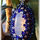 Beads pendant Ultramarine. Necklace. Irina Kazakova jewelry. Online shopping on My Livemaster.  Фото №2
