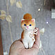 Котик / кошечка (в наличии). Игрушка из шерсти. Войлочная игрушка. Olgamurkot. Интернет-магазин Ярмарка Мастеров.  Фото №2