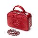 Сумка женская из кожи крокодила IMA0707R1. Классическая сумка. CrocShop товары из экзотической кожи. Ярмарка Мастеров.  Фото №6