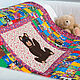 Teddy Bear Patchwork quilt 120h160 cm. Baby blanket. Quilter Elena Mazurova. Online shopping on My Livemaster.  Фото №2