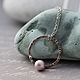 Pendant with natural pearls ' Round', Pendant, Omsk,  Фото №1