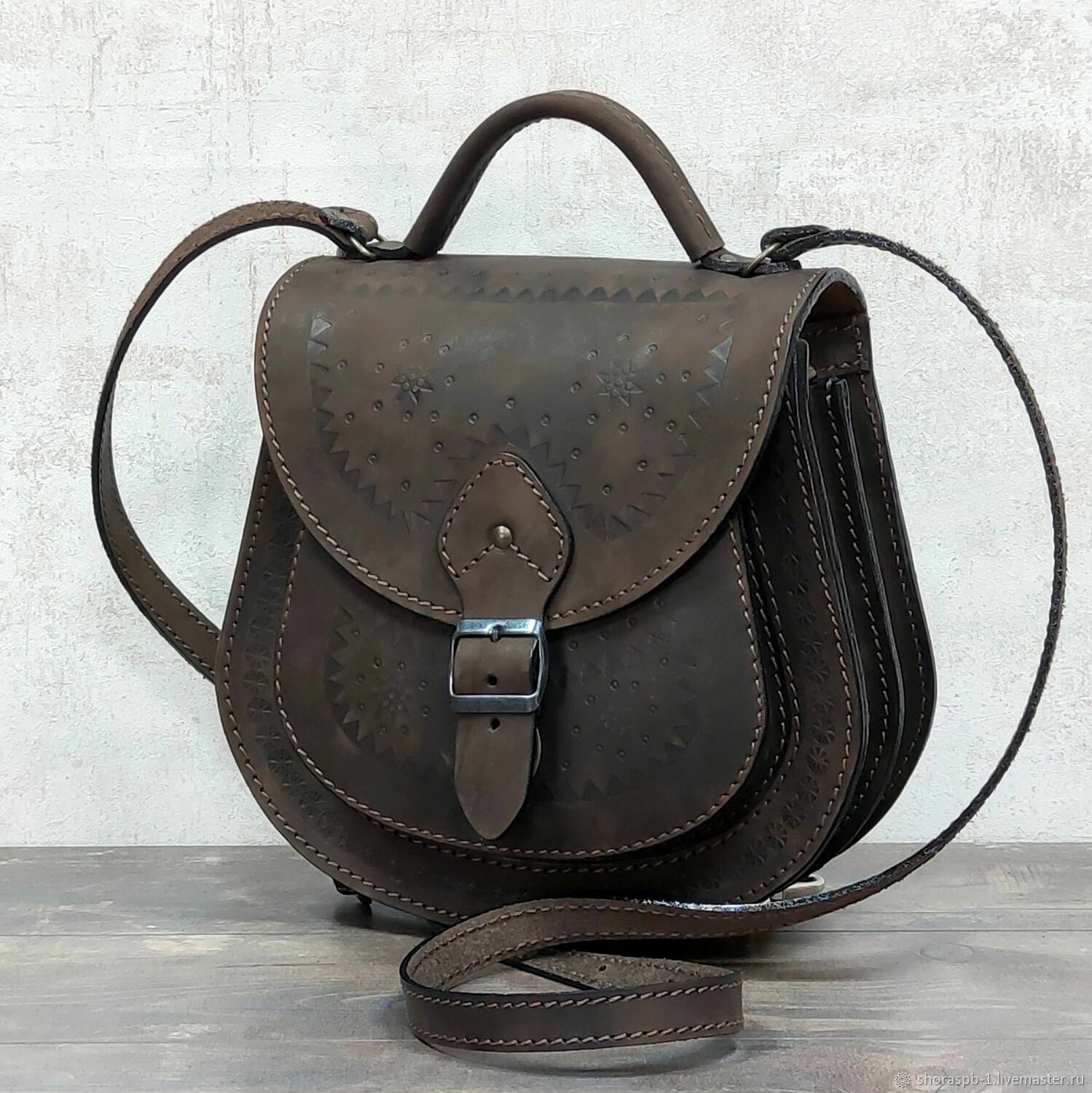 Женская сумка коричневая, артикул 0710, Классическая сумка, Санкт-Петербург,  Фото №1