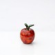яблоко керамическое яблоко керамика интерьерные штуки интерьерное яблоко подарок подруге климт подарок девушке бордовый ярко красный оранжевый фигурка яблоко