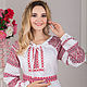 Slavic linen dress Belyan Russian. Folk dresses. ivankaclub (ivankaclub). Online shopping on My Livemaster.  Фото №2